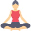 Yoga lawn with pavilion at Kumar Parc Residences