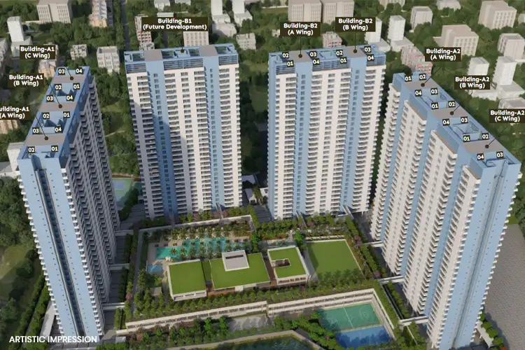 Kumar Parc Residences Magarpatta Pune premium residential towers